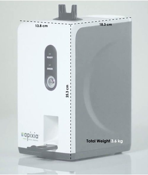 Apixia_Phosphor_Plate_Scanner_Dimensions